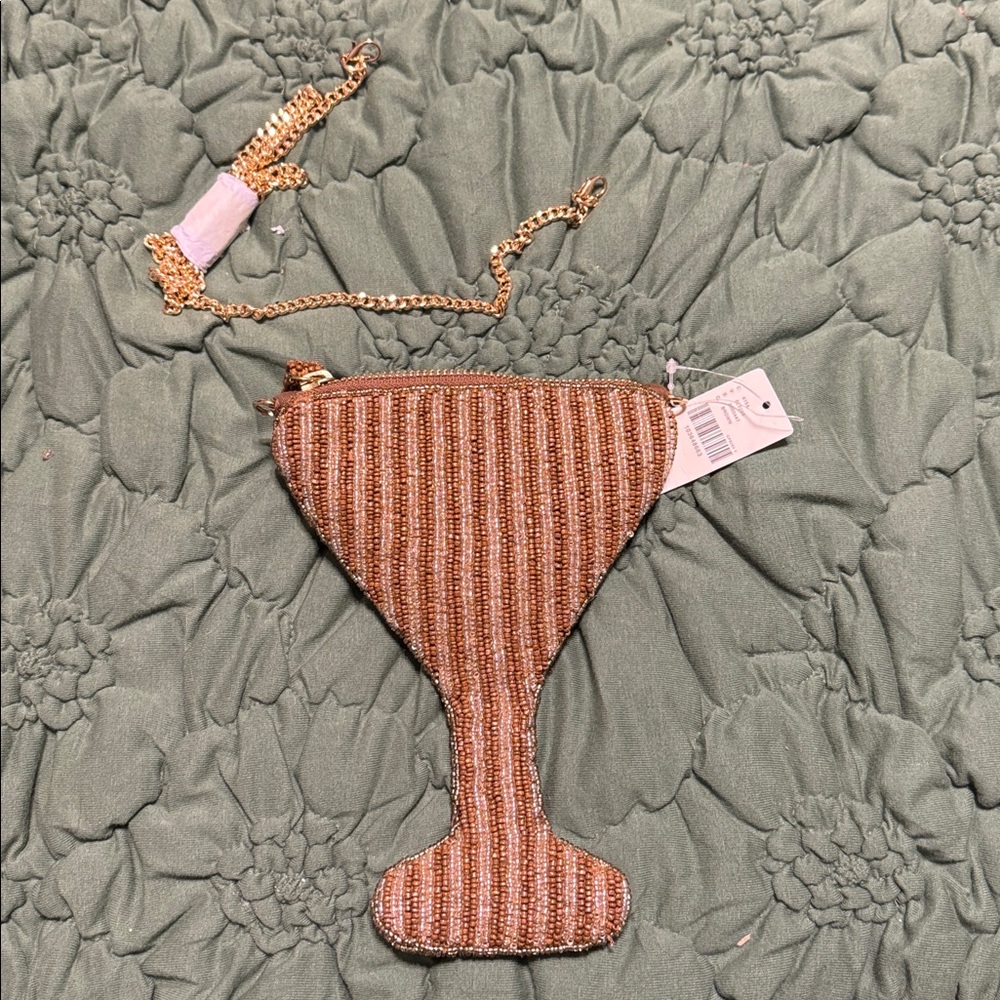 ✨ Anthropologie Beaded Icon Crossbody Bag - Picture 5 of 6